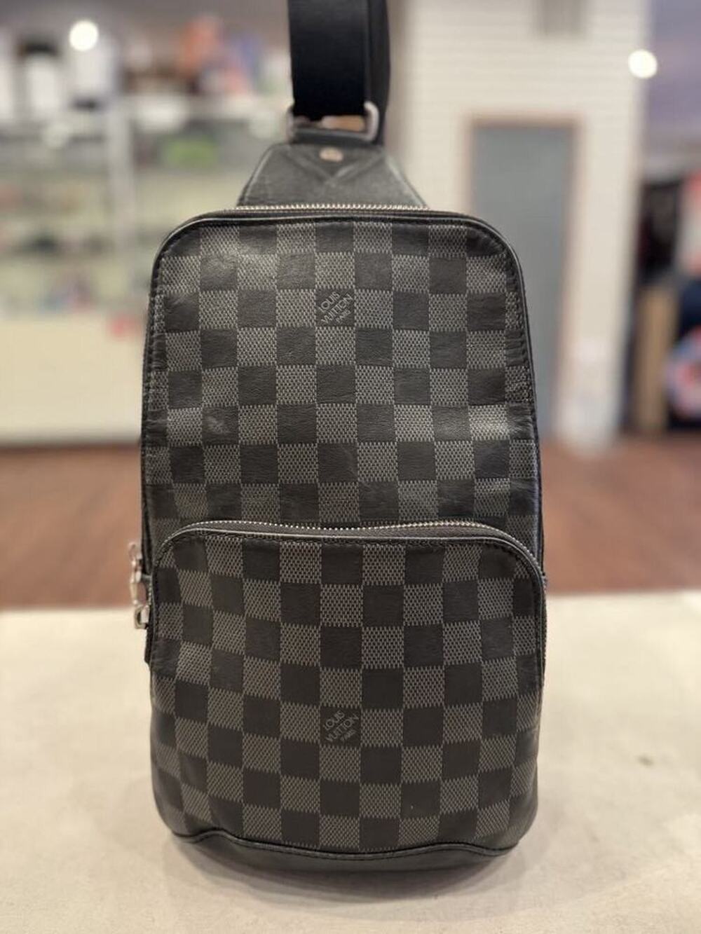 Louis Vuitton Damier Graphite Avenue Sling Bag SPB JDW(351687)
